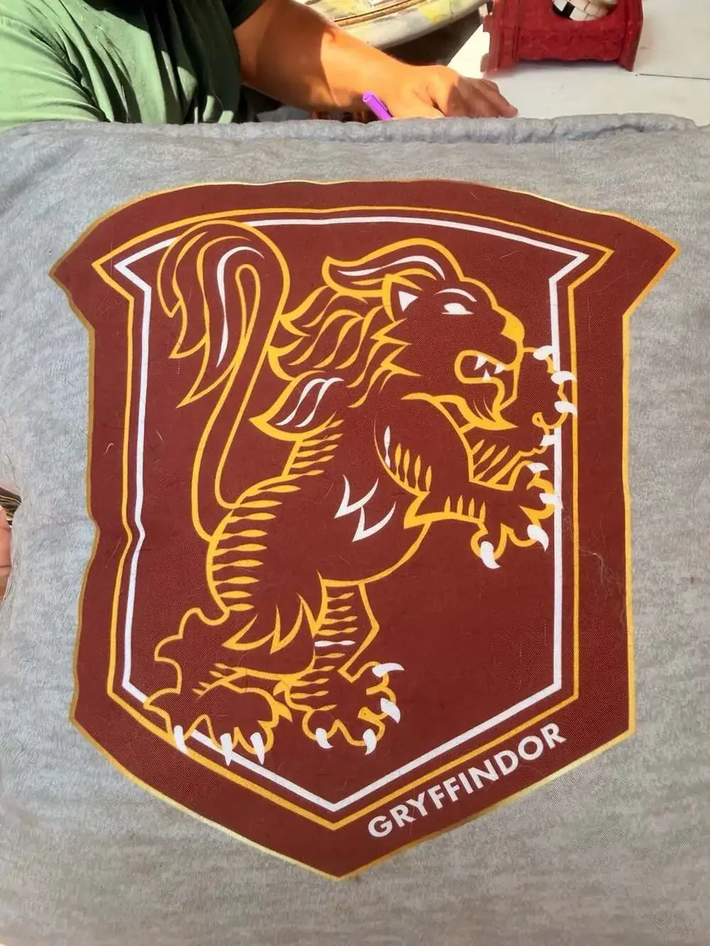 Harry Potter Hogwarts Houses foot stool